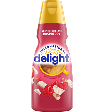 White Chocolate Raspberry Flavored Coffee Creamer