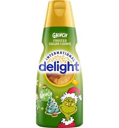 International Delight Grinch-Themed Coffee Creamers Are Back and