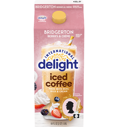 International Deight Bridgerton Berries & Creme Coffee Creamer Iced Coffee