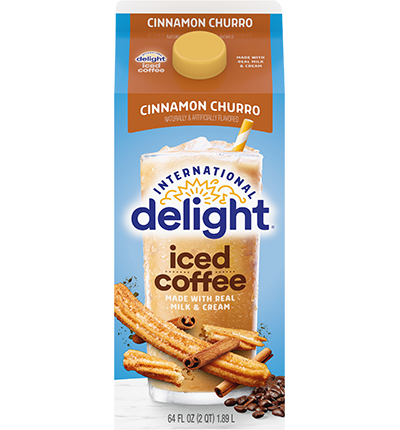 Cinnamon Churro Iced Coffee Carton