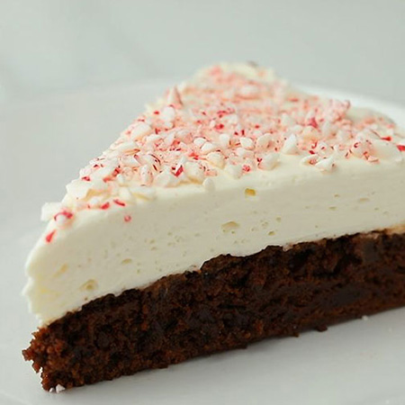 Peppermint Brownie Cheesecake Recipe