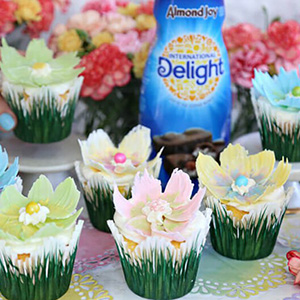 Chocolate Flower Cupcakes Recipe