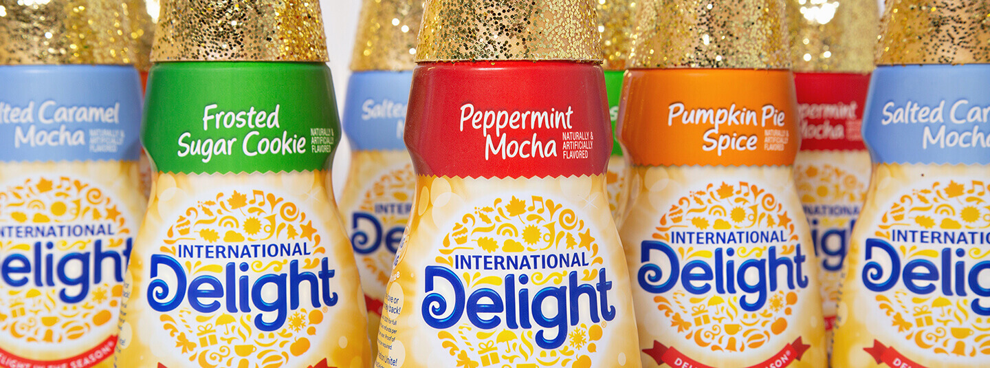 International Delight Non Dairy Coffee Creamer And Pre Mixed Iced Coffee
